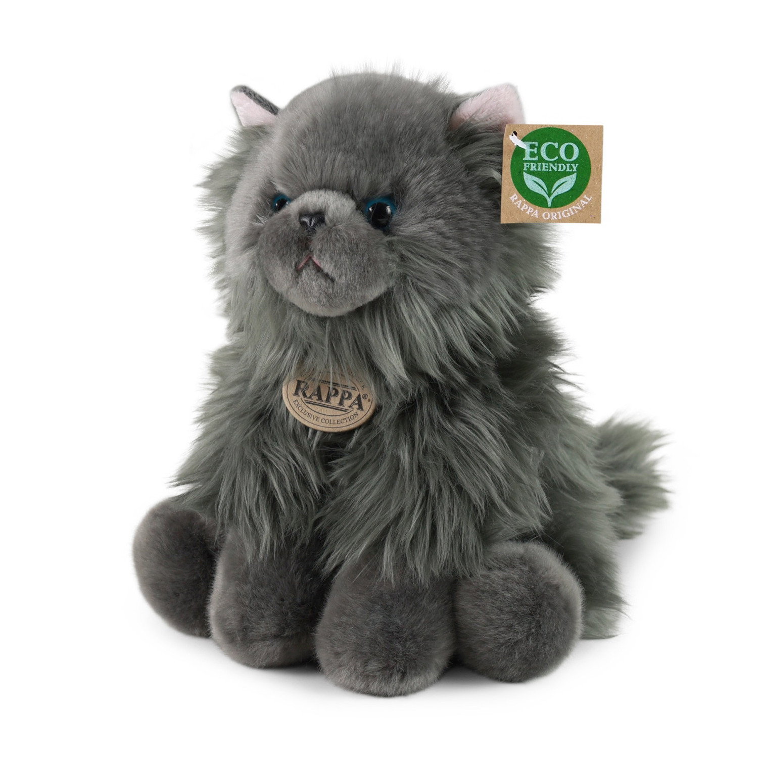 Плюшена Британска сива котка Rappa