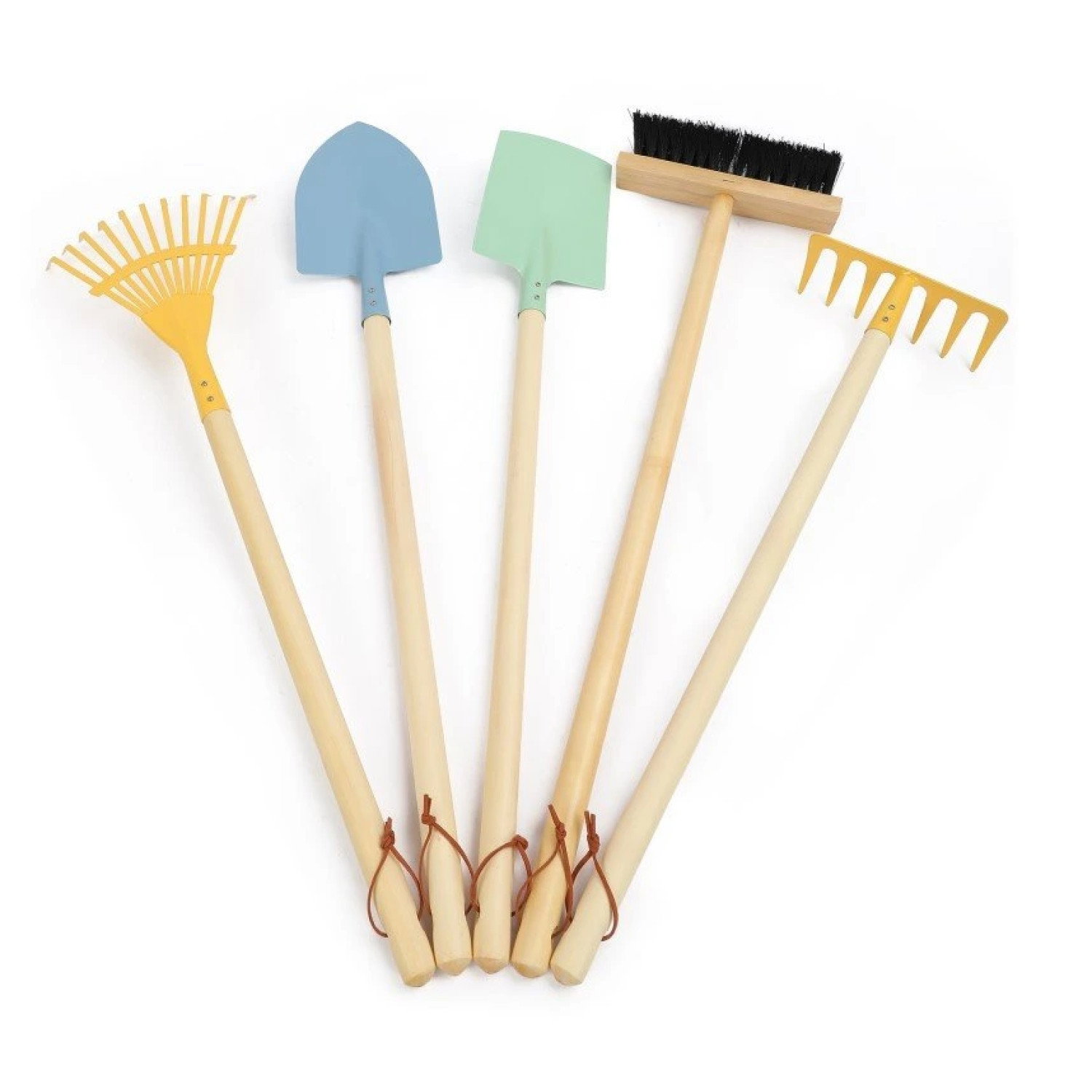 Детски градински инструменти с дълги дръжки, 5 части