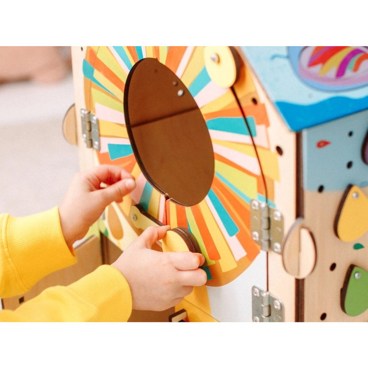 Образователна къщичка с LED осветление Сафари