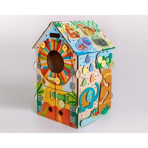 Образователна къщичка с LED осветление Сафари