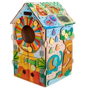 Образователна къщичка с LED осветление Сафари