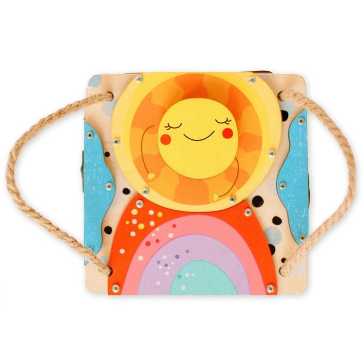 Образователен куб с LED осветление за пътуване