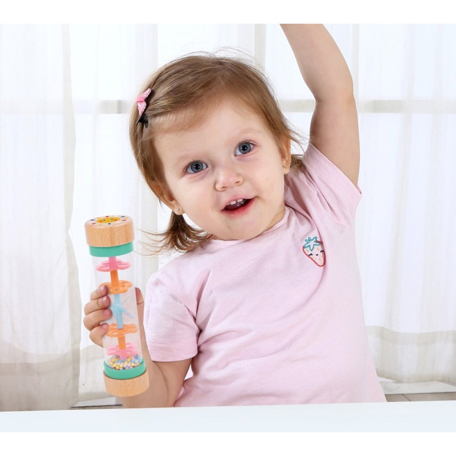 Образователна Монтесори кутия за бебета 0-6 месеца