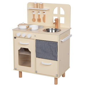 Детска дървена кухня с аксесоари Прованс