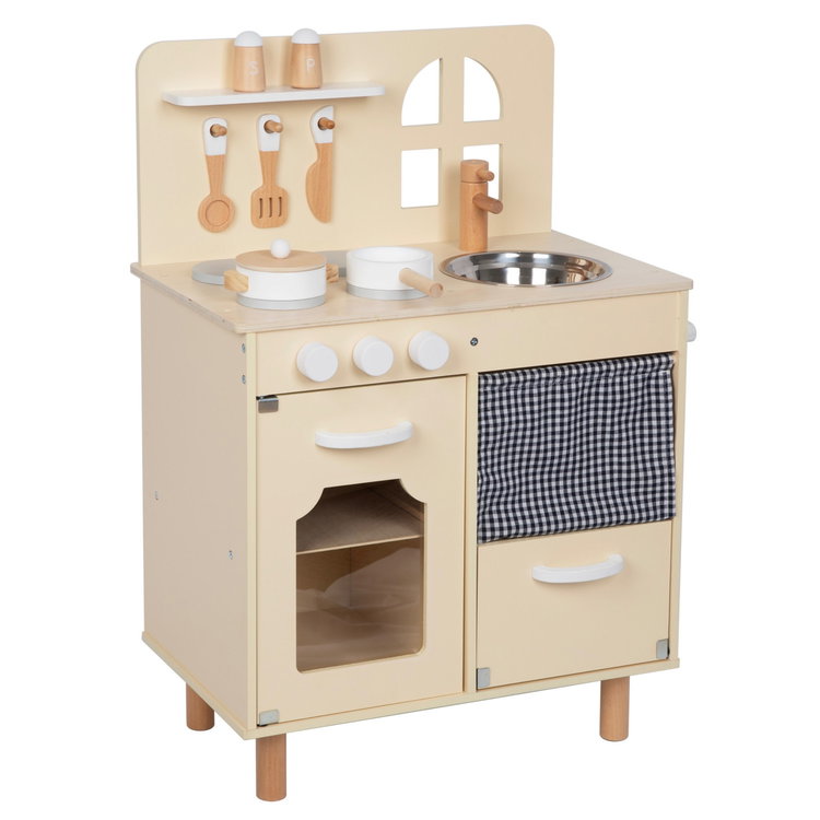 Детска дървена кухня с аксесоари Прованс