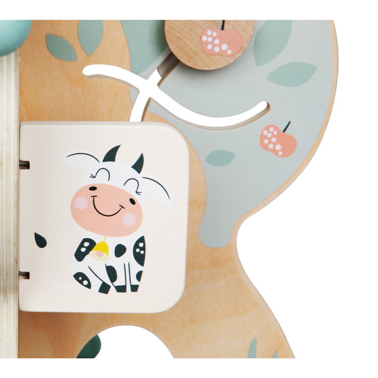 Занимателна играчка Дърво с животни