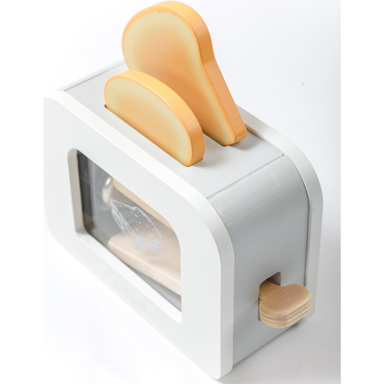 Дървен тостер с аксесоари