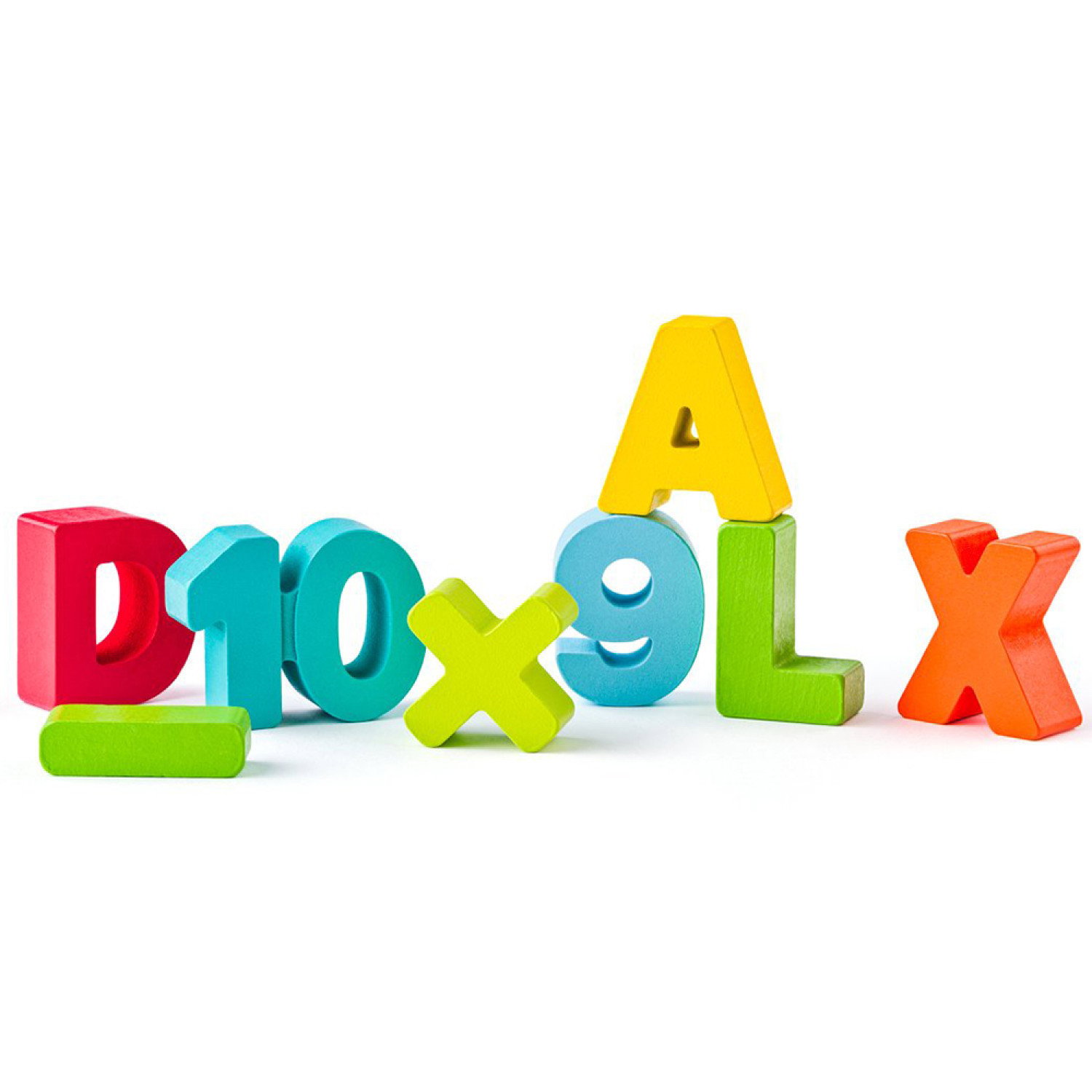 Дидактическа дъска с букви и цифри, броене и смятане до 10