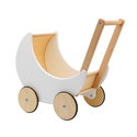 Дървена количка за кукли