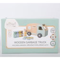 Дървен камион за боклук