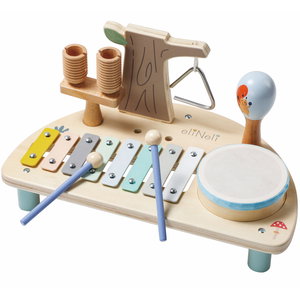 Дървена музикална маса Гора