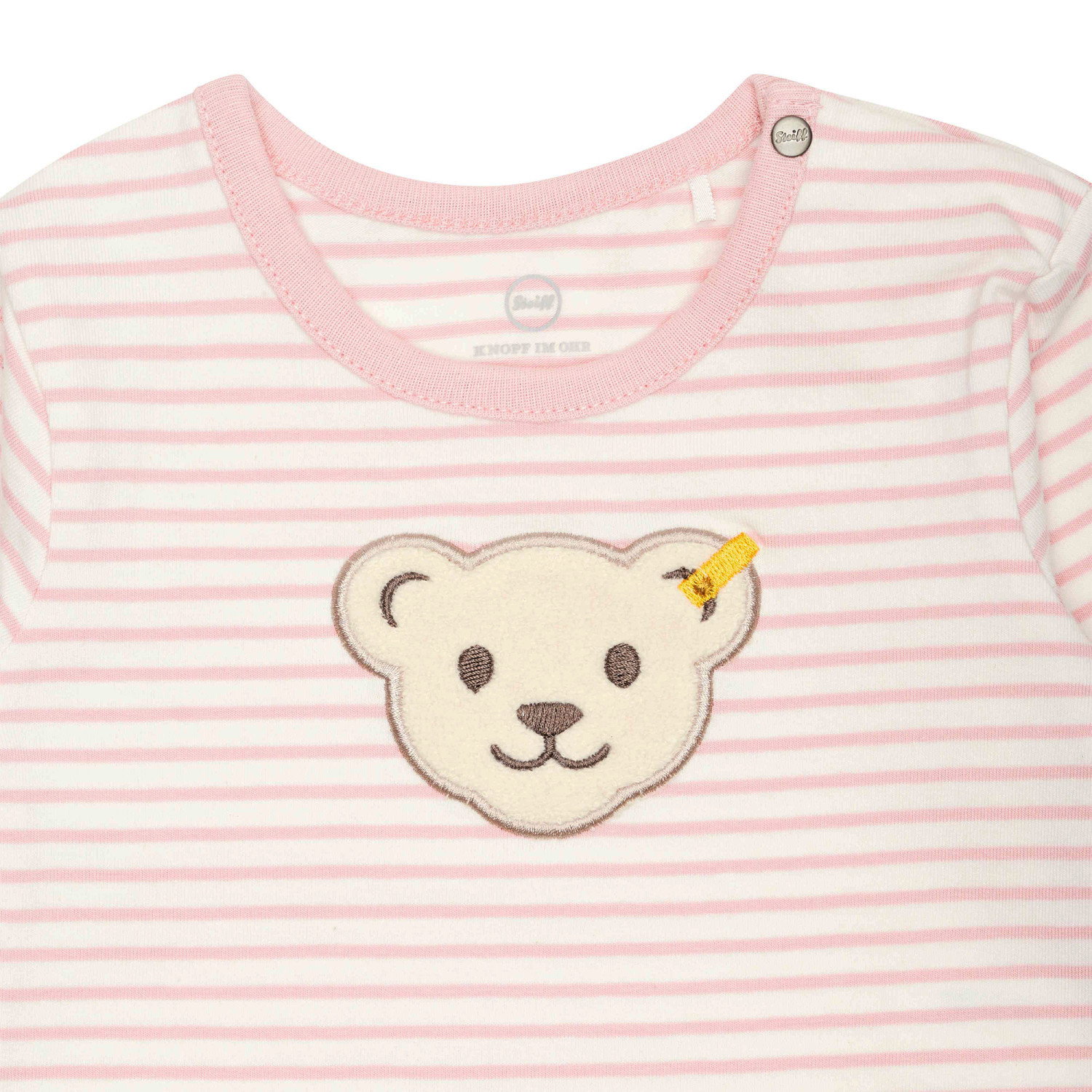 Ромпър с дълъг ръкав GOTS Steiff