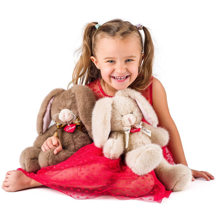 Плюшено зайче Капучино