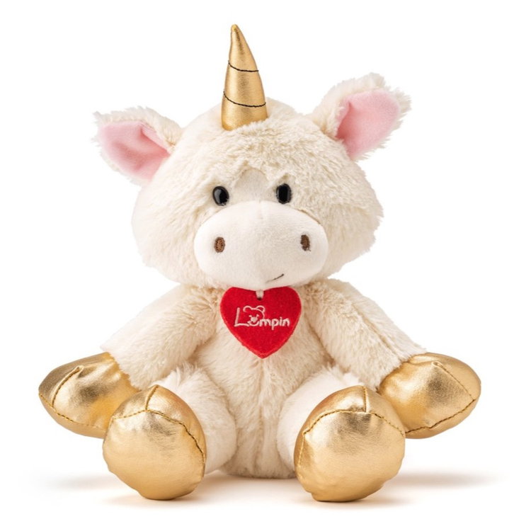 Плюшен еднорог Голди