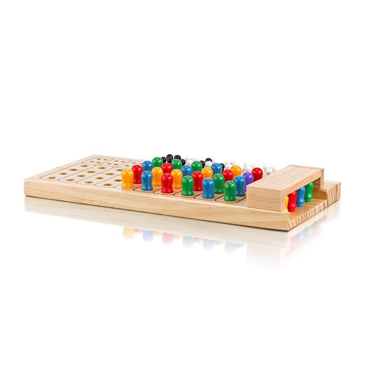 Дървена логическа игра "Бикове и крави"