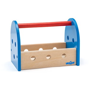 Дървена чанта с инструменти