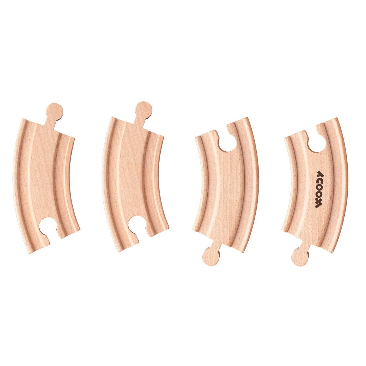 Дървен ЖП аксесоар - Релси за влак