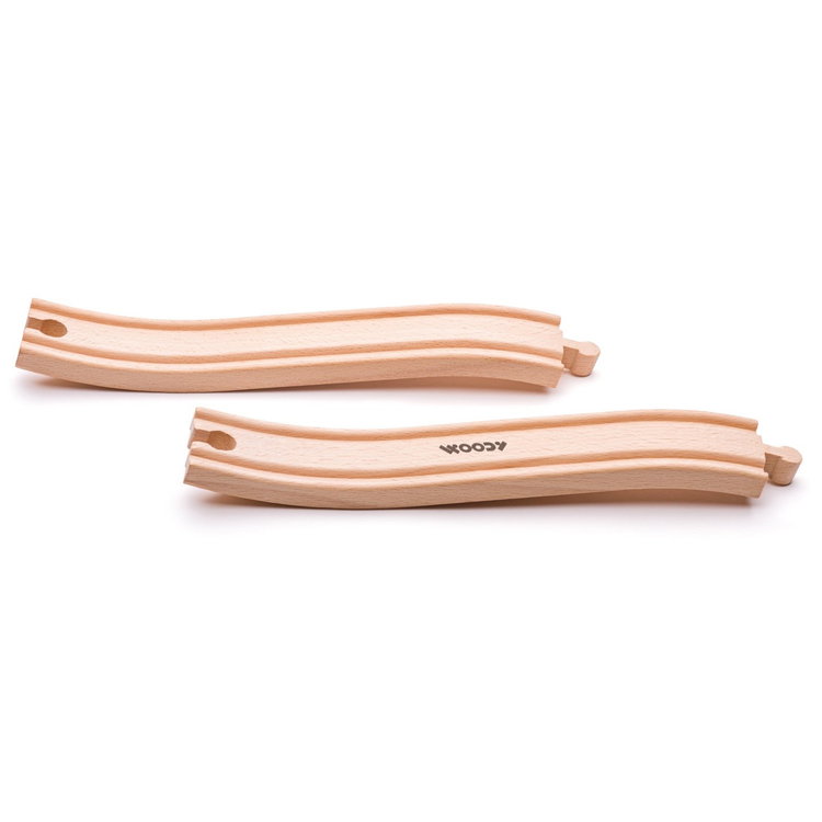 Дървен ЖП аксесоар - Релси за влак