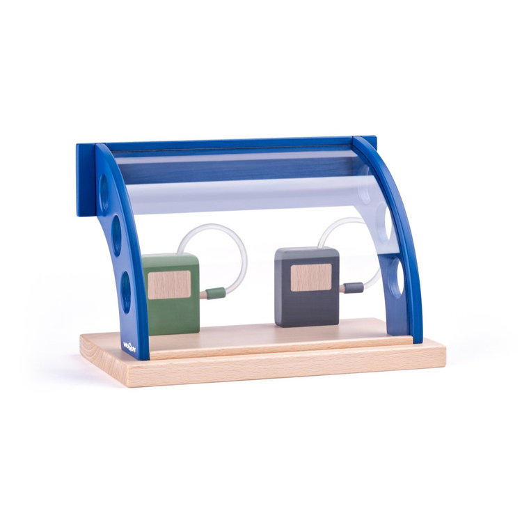 Дървен ЖП аксесоар - Бензиностанция