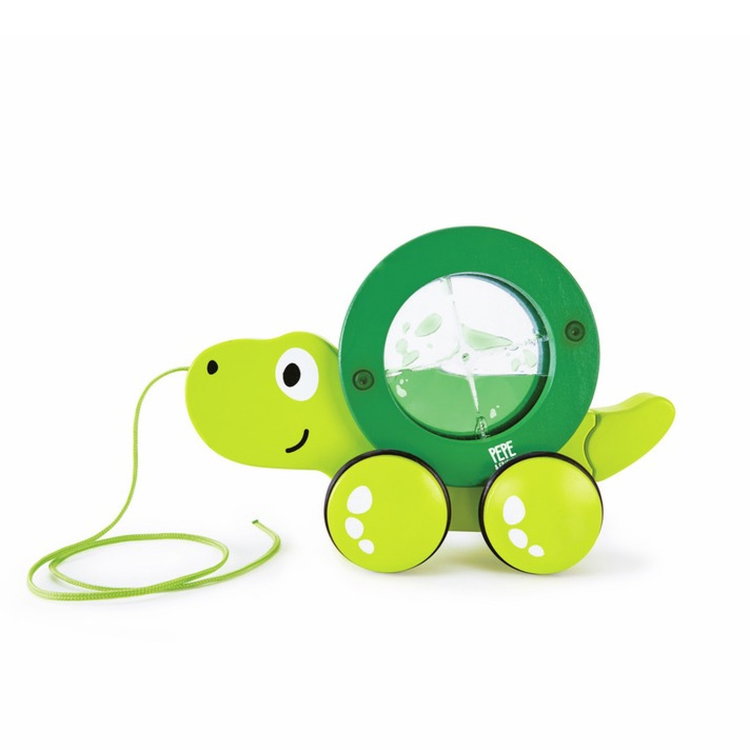 Дървена играчка за дърпане Костенурката Тито, Hape