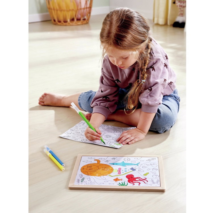 Дървен пъзел Океан, Hape