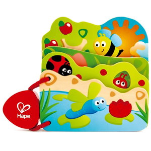 Дървена бебешка книжка Калинка, Hape