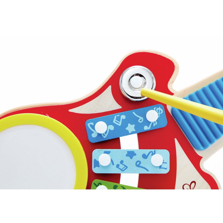 Музикална играчка Китара 6 в 1, Hape