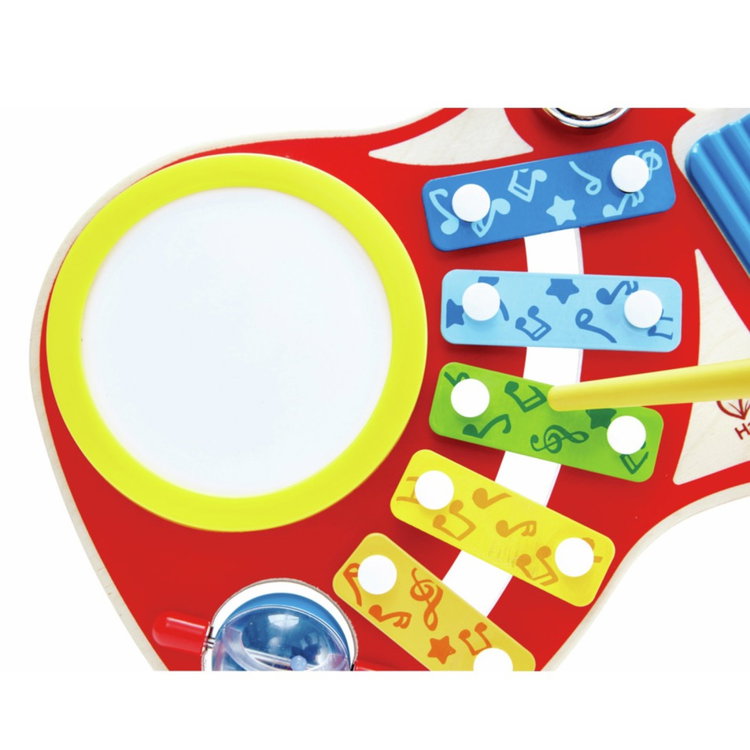 Музикална играчка Китара 6 в 1, Hape