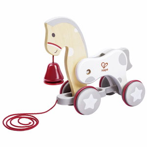 Дървена играчка за дърпане Пони, Hape