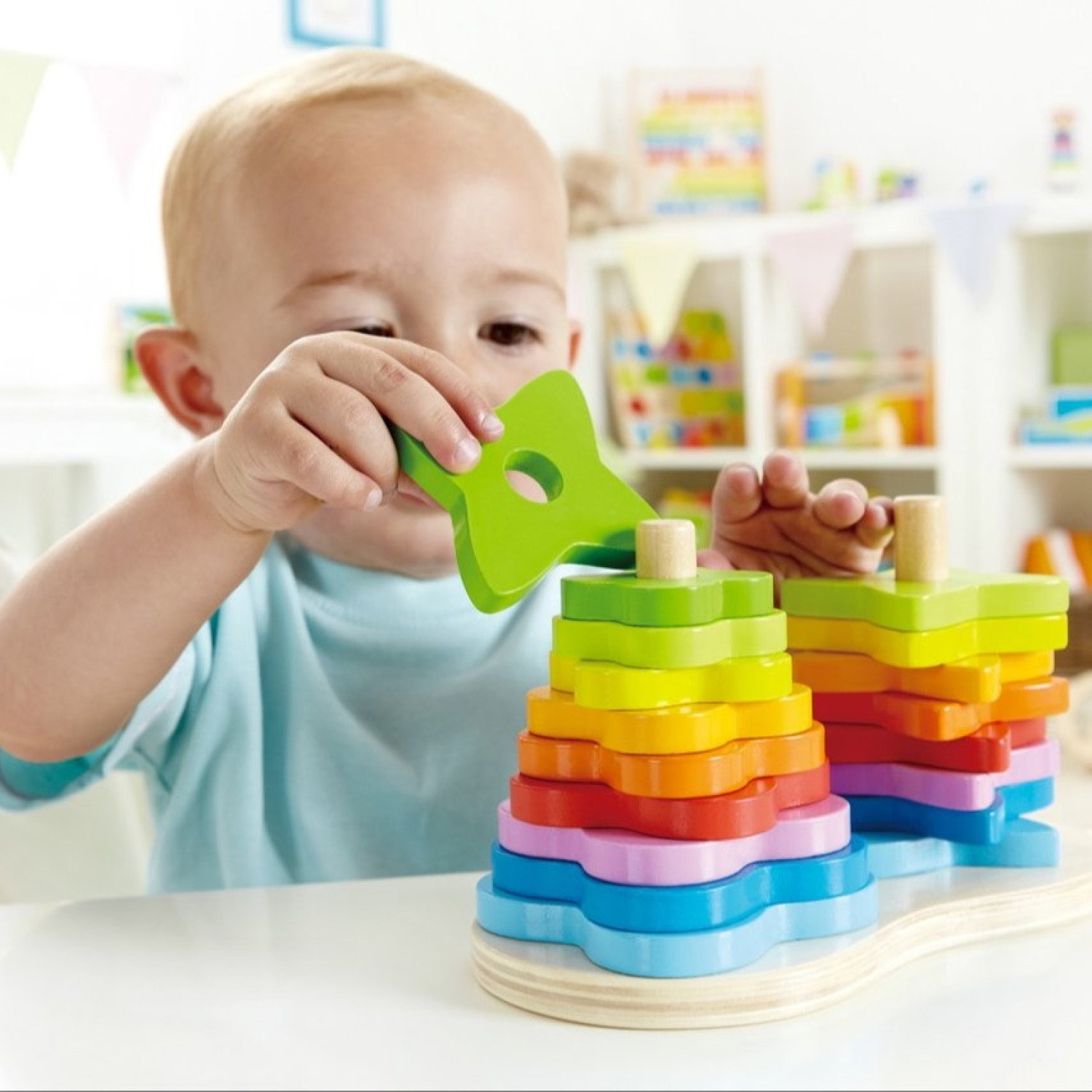 Дървен конструктор Дъга, Hape