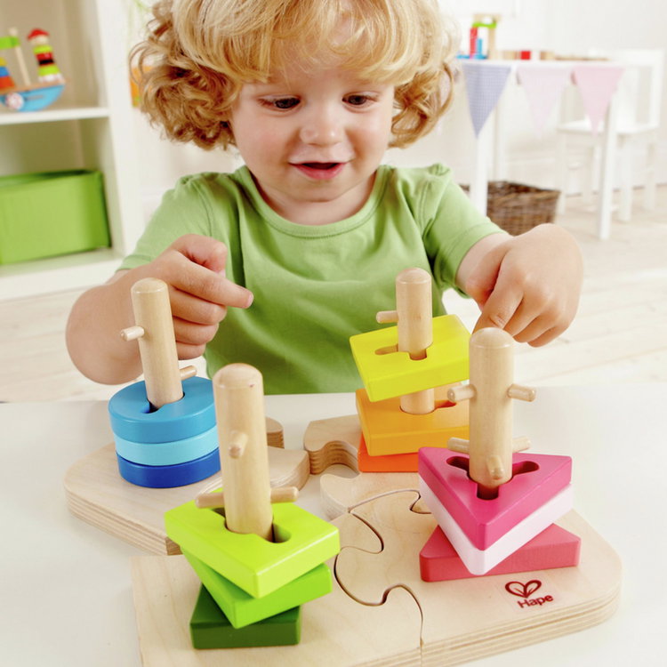 Дървен 3D пъзел, Hape