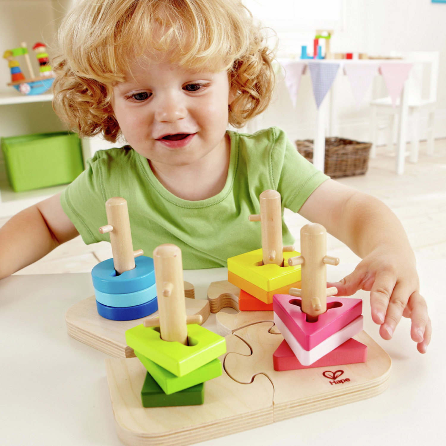 Дървен 3D пъзел, Hape