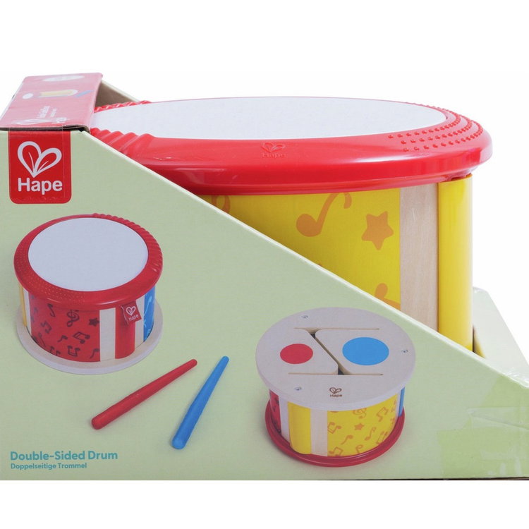 Двустранен дървен барабан, Hape