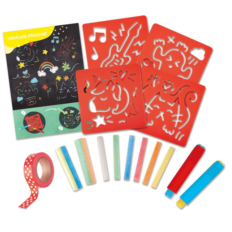 Детски комплект за рисуване с тебешири, Hape