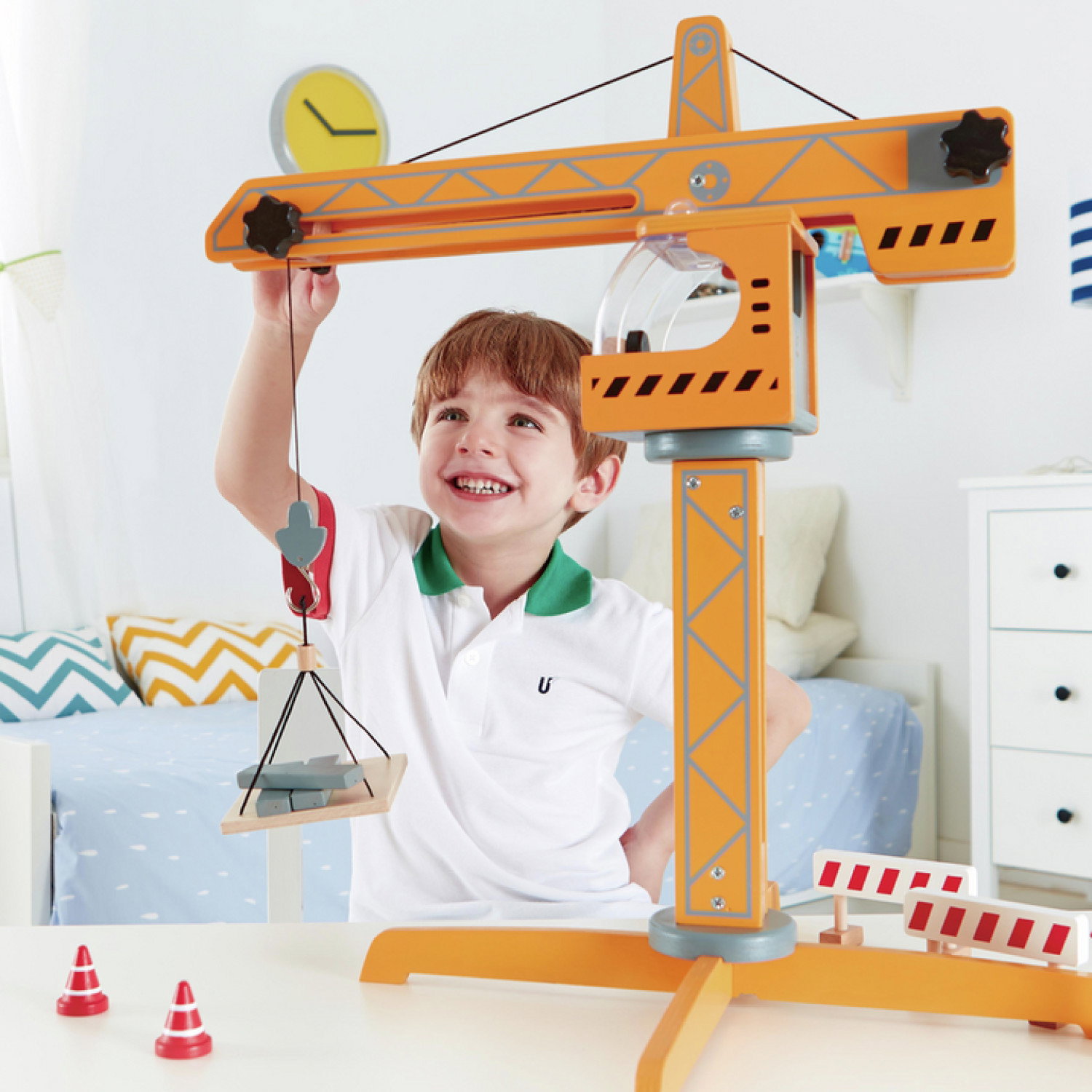 Дървен товарен кран, Hape