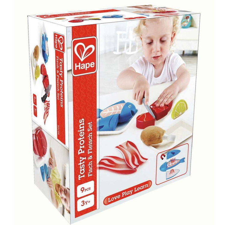 Дървен комплект Протеин, Hape