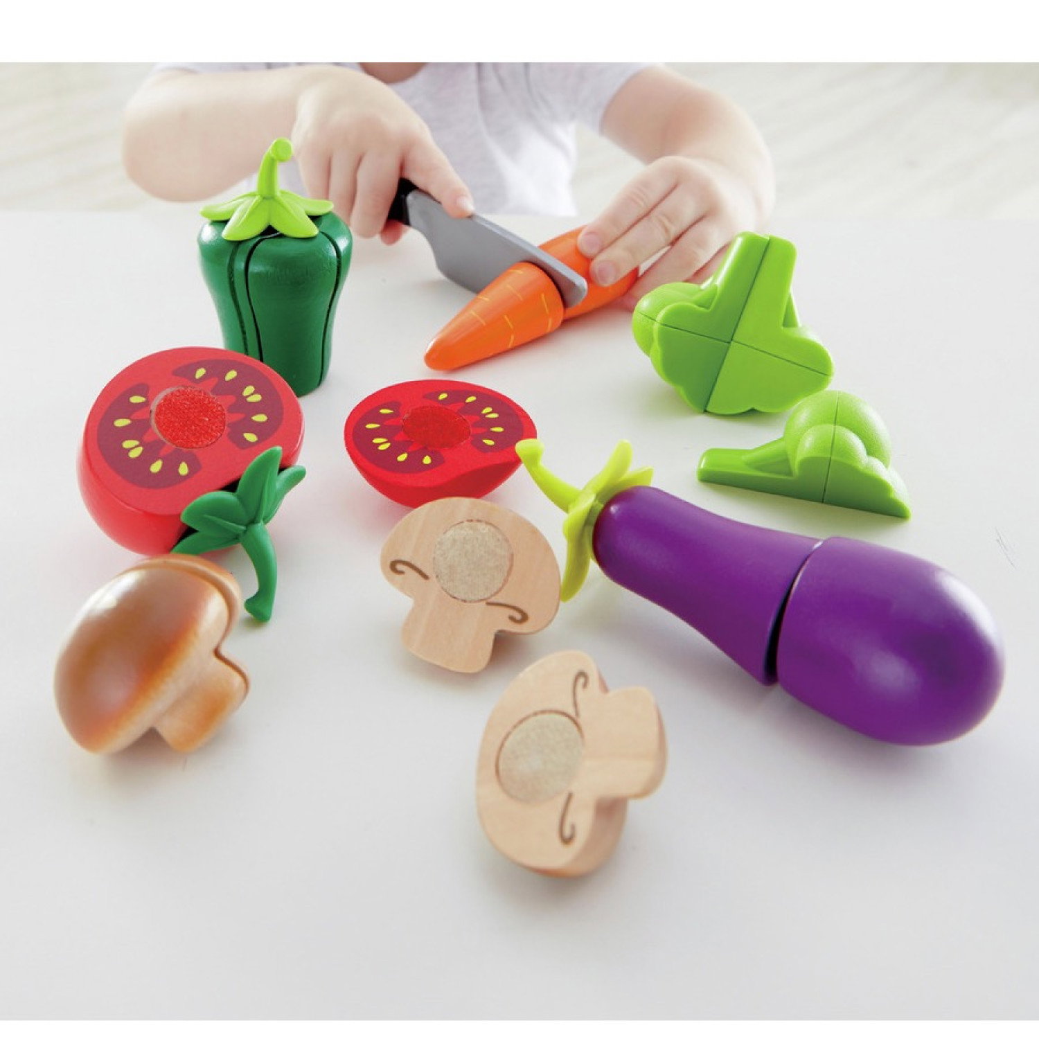 Дървен комплект Зеленчуци, Hape