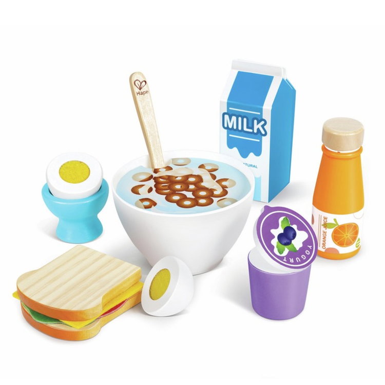 Дървен комплект Закуска, Hape