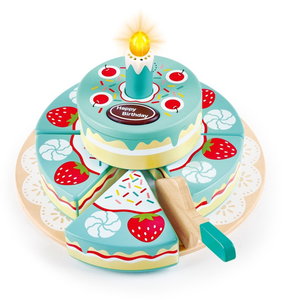 Дървена торта Честит рожден ден, Hape