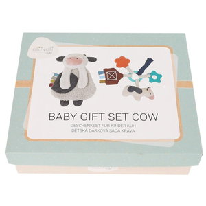 Бебешки подаръчен комплект Кравичка