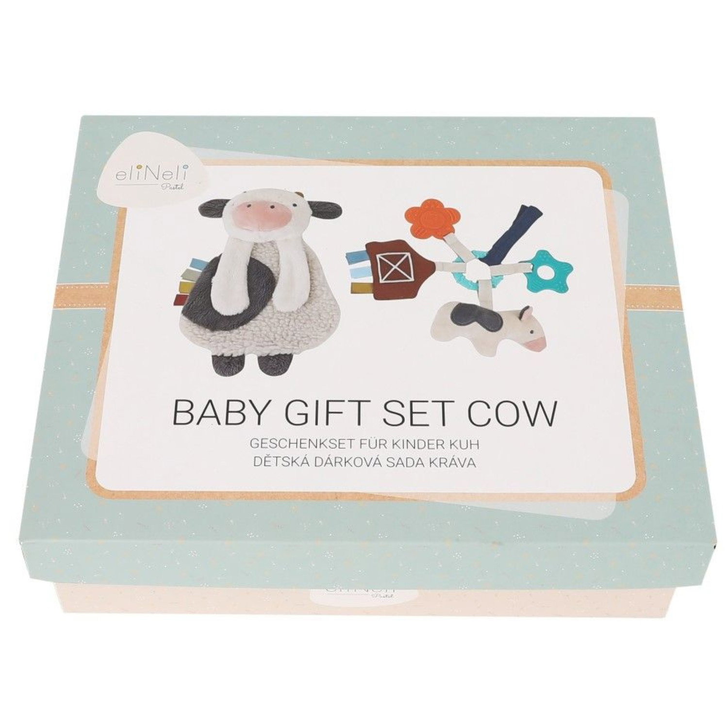 Бебешки подаръчен комплект Кравичка