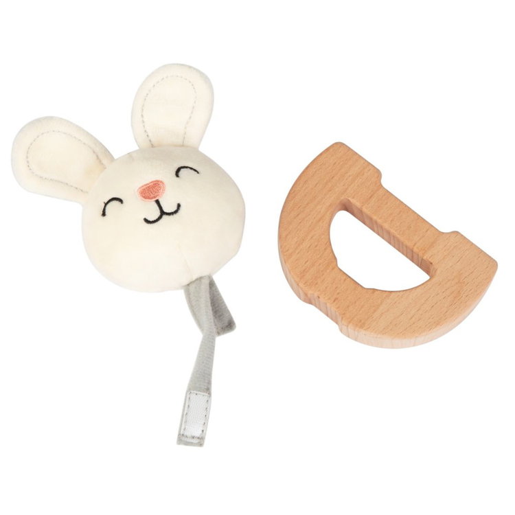 Бебешки подаръчен комплект 4 в 1 Зайче