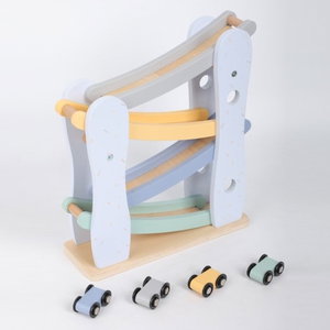 Дървена писта Роли с 4 коли