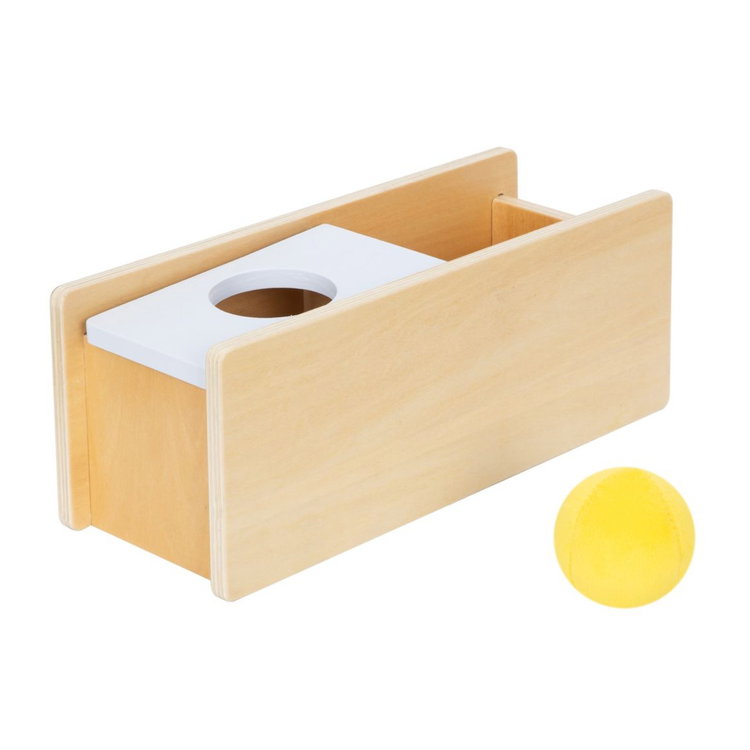 Образователна Монтесори кутия за бебета 7-12 месеца