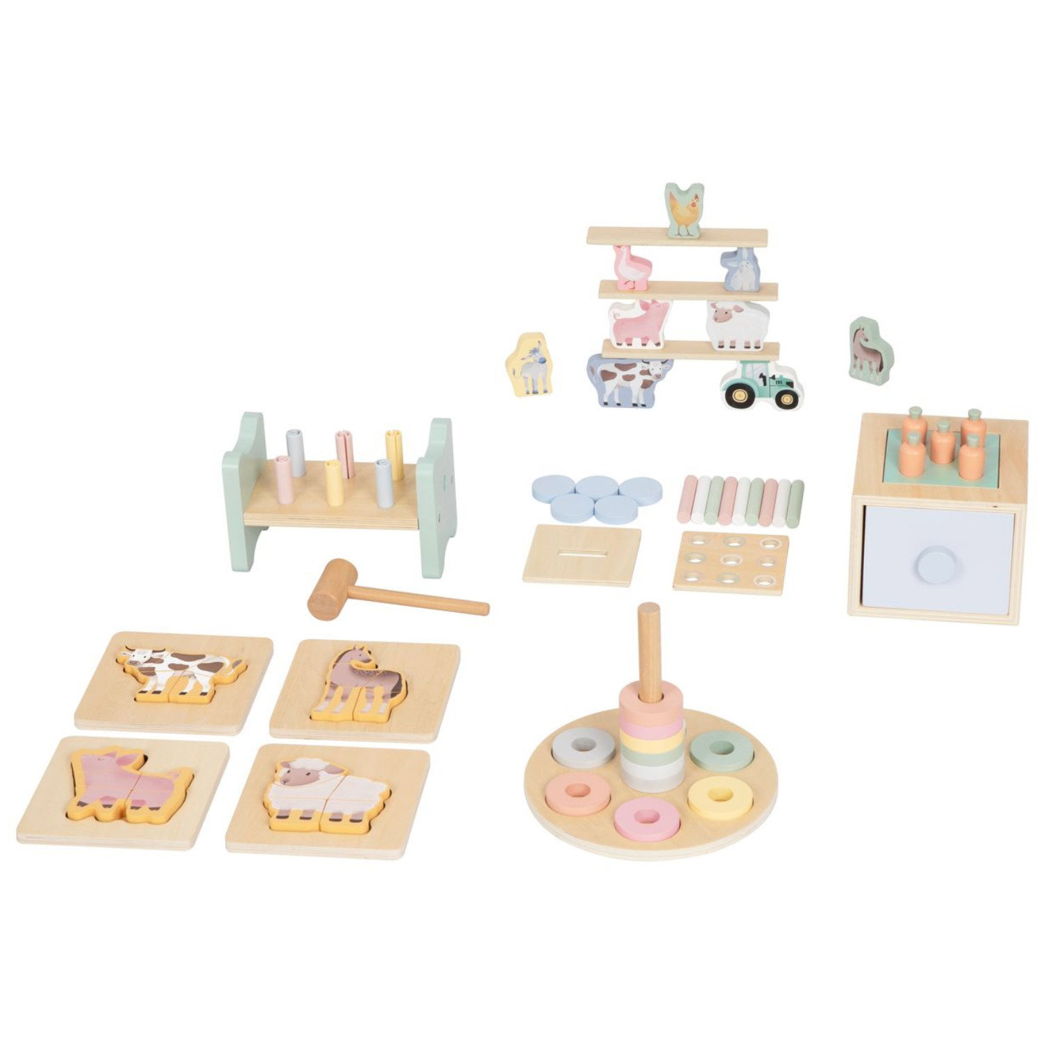 Образователна кутия Монтесори Ферма 13-18 месеца