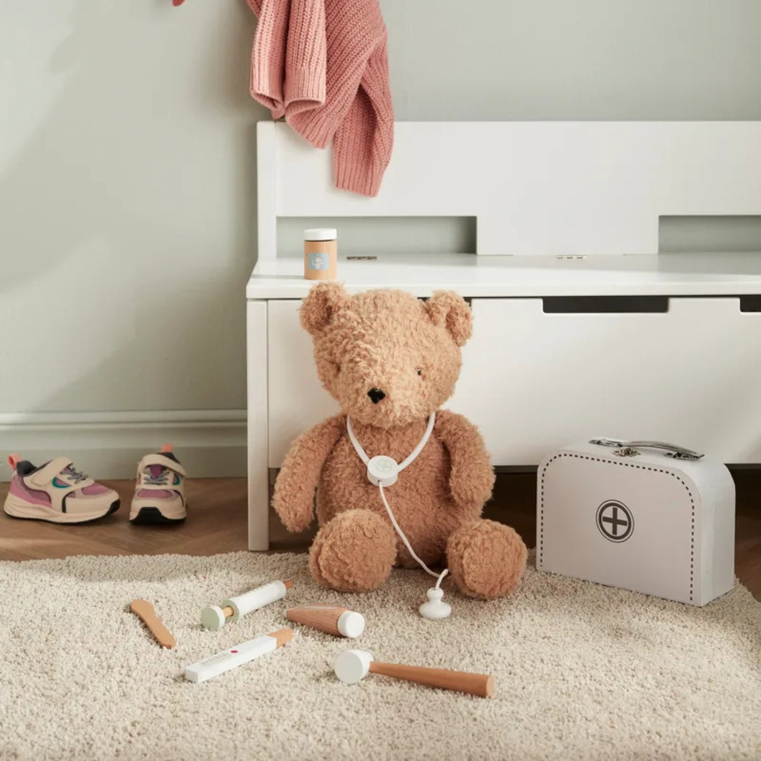 Докторски комплект за деца в куфарче