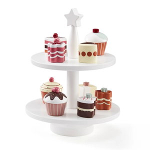 Комплект дървени сладкиши