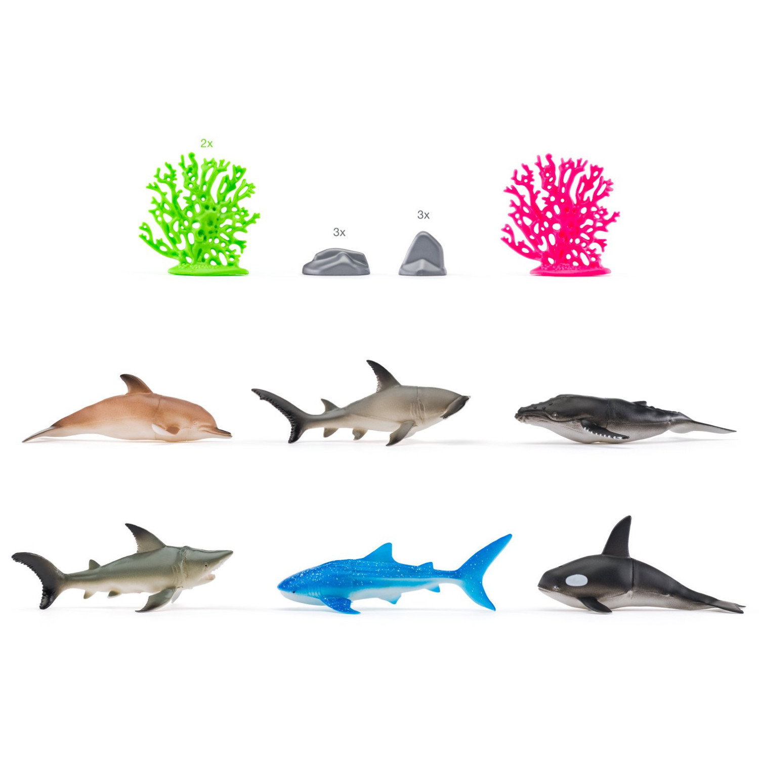 Комплект фигурки Животни на планетата, 60 броя