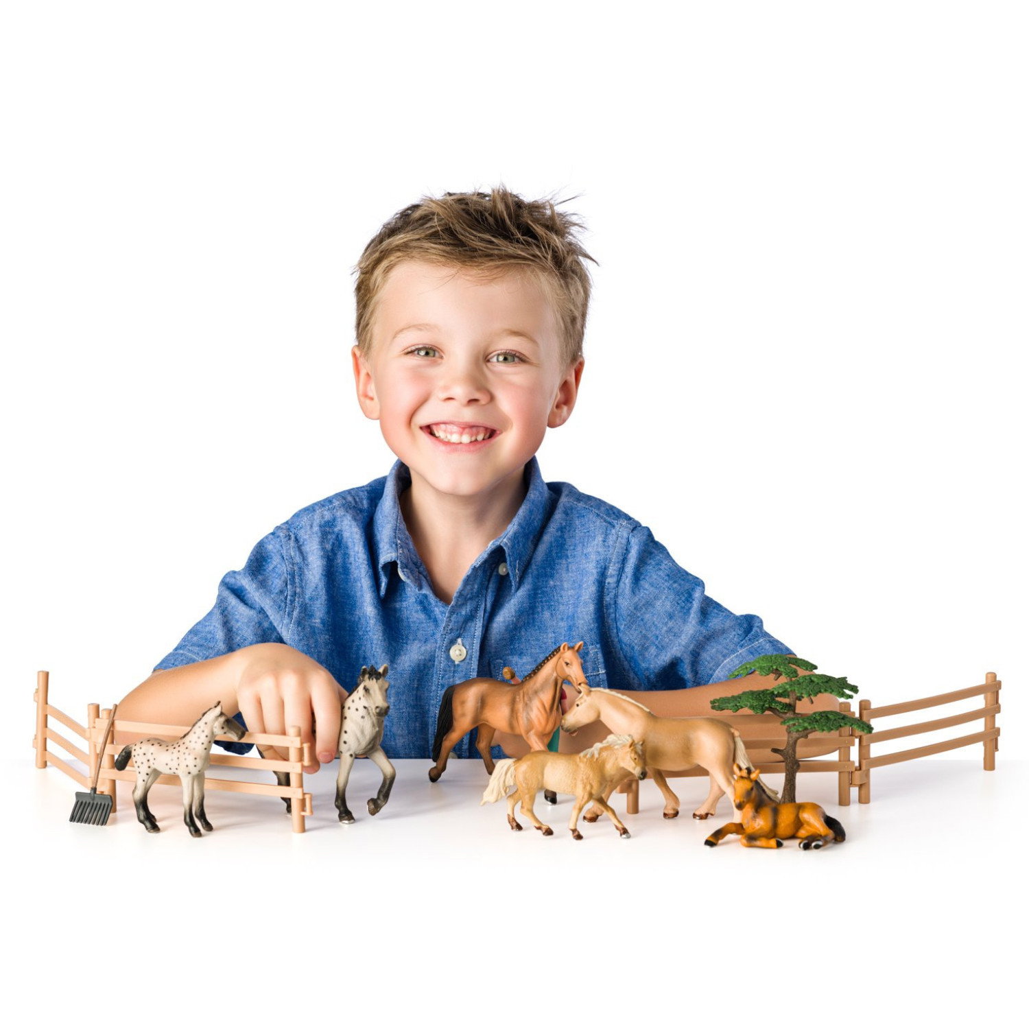 Конеферма с кончета и аксесоари, 25 части