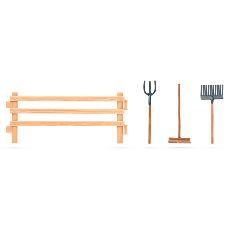 Конеферма с кончета и аксесоари, 25 части